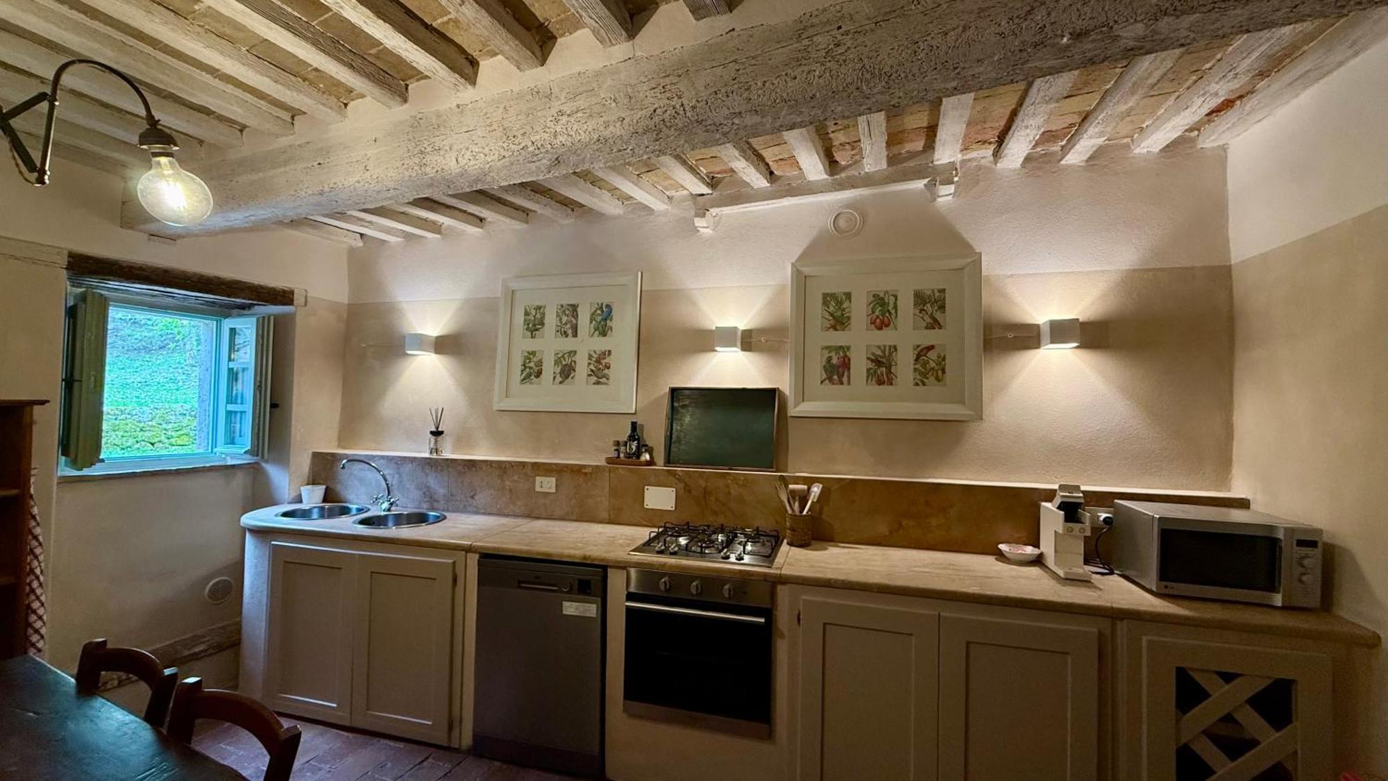 Casa Di Pietro In Vivo D'Orcia, Pool Villa Luaran gambar